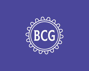 BCG logo design vector template. BCG logo design.