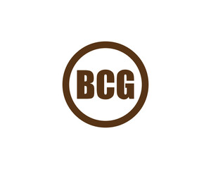 BCG logo design vector template. BCG logo design.