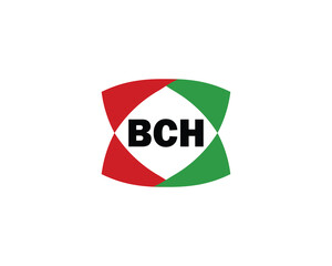 BCH Logo design vector template. BCH logo design.