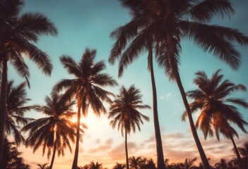 sun background california adventure light sunset vintage colorful cloud clam beautiful tropical retro bokeh caribbean treebranch palm abstract tree beach