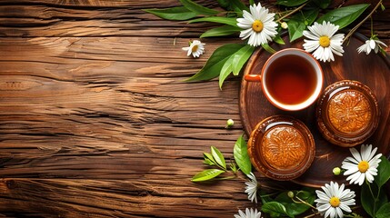 Traditional mooncake making highlighting craftsmanship and culinary traditions Stock Photo with copy space