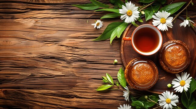 Traditional mooncake making highlighting craftsmanship and culinary traditions Stock Photo with copy space