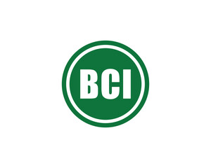 BCI logo design vector template. BCI logo design.