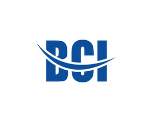 BCI logo design vector template. BCI logo design.