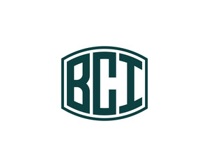 BCI logo design vector template. BCI logo design.
