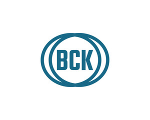 BCK logo design vector template. BCK logo design.