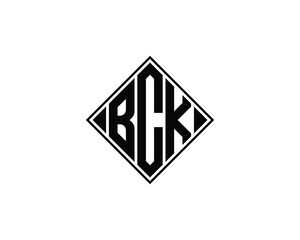 BCK logo design vector template. BCK logo design.