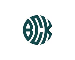BCK logo design vector template. BCK logo design.