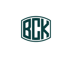 BCK logo design vector template. BCK logo design.