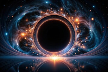abstract cosmic black hole concept