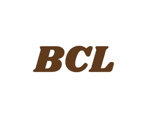 BCL Logo design vector template. BCL logo design.