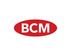 BCM logo design vector template. BCM logo design.