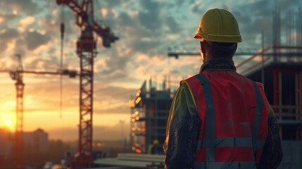 A Portrait profession men working of engineers in the job