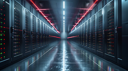 Futuristic Server Racks Unleash Creative Potential