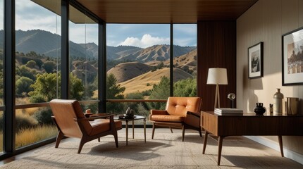 dining room with table