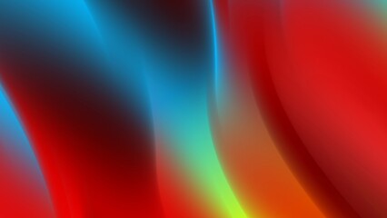 light blue red magenta blue wavy gradient. blurred background