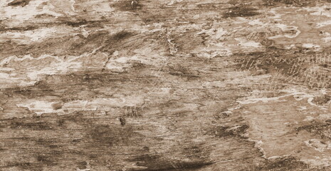 Sepia Tone Wood Texture Detailed Close-Up