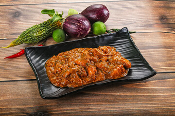 Indian cuisine - chicken masala sauce