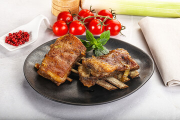 Roasted Lamb ribs with spices