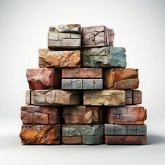 Obraz premium Set of bricks