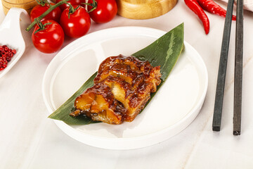 Grilled eel with unagi sauce