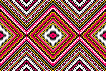 ethnic design pattern sarong pattern geometric design geometric pattern embroidery black yellow white pink Textile prints fabric patterns pillows carpet curtains blankets bed sheets wallpapers surface