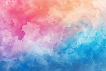Obraz premium Soft Pastel Watercolor Background: Serene Color Palette