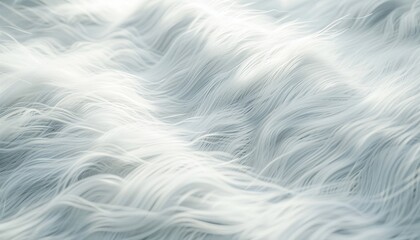 Soft Texture Background Highlighting Delicate and Silky Nature of Fibers, Background with Copy Space