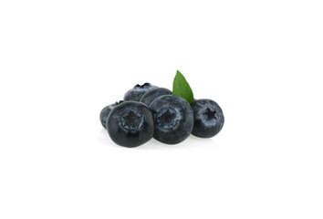 fresh blueberry isolated on white background