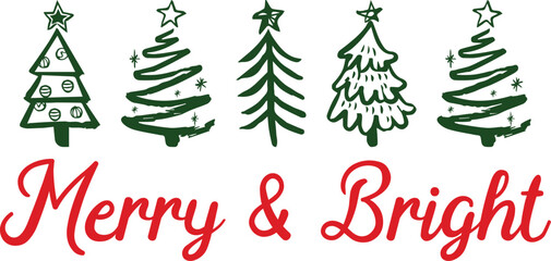 Merry and bright T-shirt, Funny Christmas, Commercial Use, Holiday T-shirt, Retro Shirt, December, Christmas Sayings Quotes, Winter Shirt, Cut Files Cricut, Silhouette