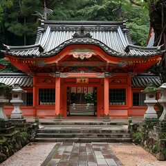 Japanese traditional shrine