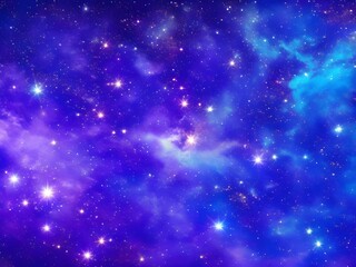 Obraz premium background with stars Nebula