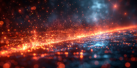 IoT Devices Connected: A Sleek Design on Canvas