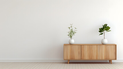 Minimalist Interior with Sideboard