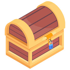 Isometric Treasure Chest