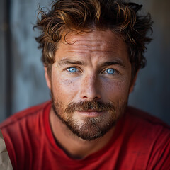 Fototapeta premium Confident Actor Holding Script - Portrait Photography