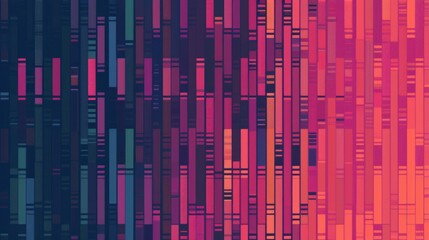 Abstract Geometric Pattern with Vertical Lines