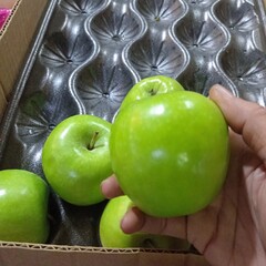 Green Apples in a Box
