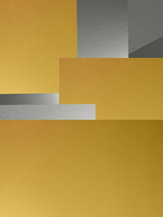 Modern gold orange brown hue abstract geometric square pattern with stripes corporate style elegant decorative background texture web template banner graphic design 