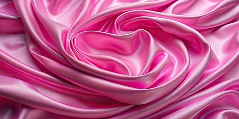 Obraz premium Abstract pink silk background texture for elegant and luxurious designs, pink, abstract, background, silk, texture, elegant