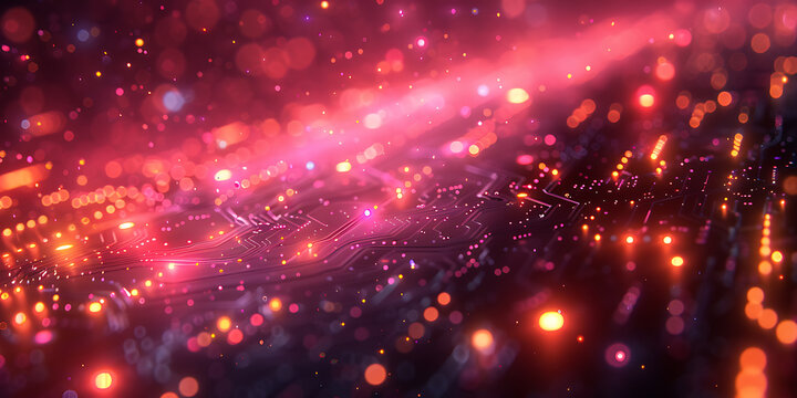 Quantum Computing Revolution: Neon Lights Illuminate Principles