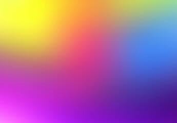 Abstract Gradient Background with Blurred Color Palette