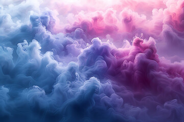 Stylized Cloud Formations: Abstract Computing Concept