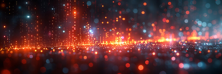 Obraz premium Cybersecurity Alarm: Hidden Threats Lurk