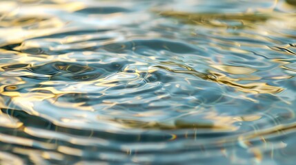 Tranquil Waters: Abstract Macro Ripples and Natural Textures