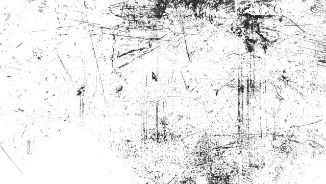Grunge texture background PNG transparent.Opacity or screen mode usage for overlay