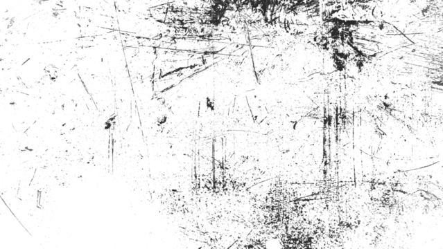 Grunge texture background PNG transparent.Opacity or screen mode usage for overlay