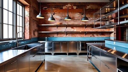 old wooden shelves
