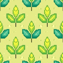 Abstract background of leaves geometric 