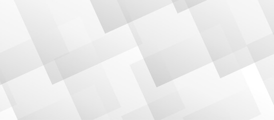  Abstract white and gray technology concept diamond triangle geometric shape background. gradient vector art illustration. soft and trendy business template . futuristic concept background